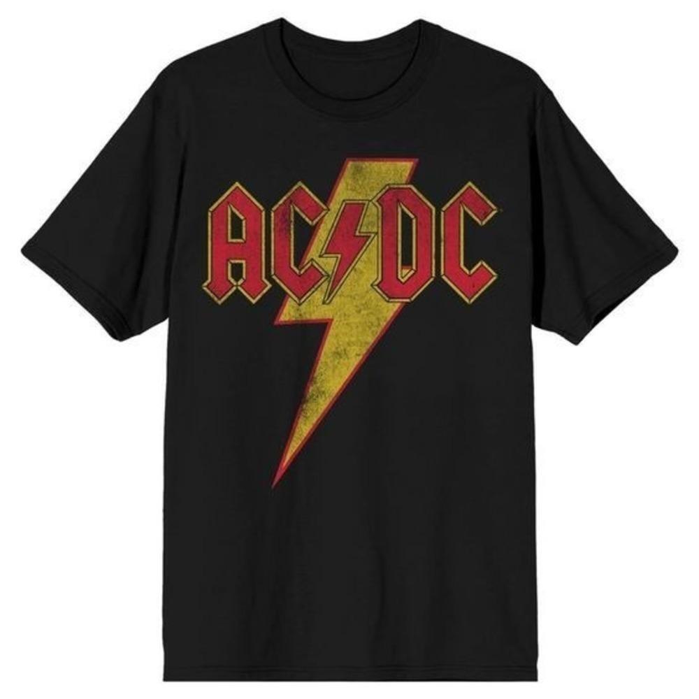 Acdc Lightning Bolt  Classic Rock Concert T-Shirt